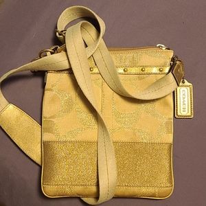 Coach cross body purse